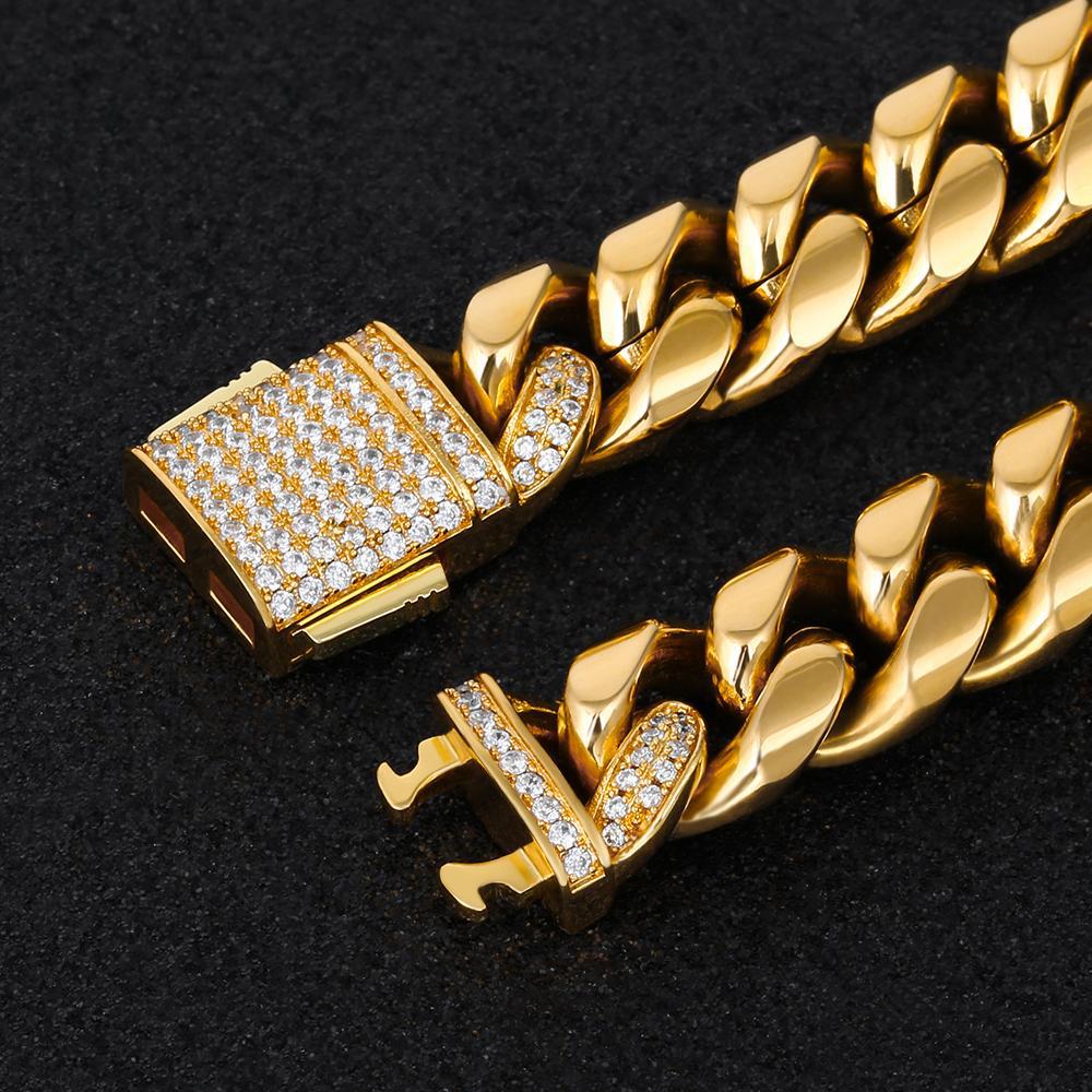 18k cuban bracelet