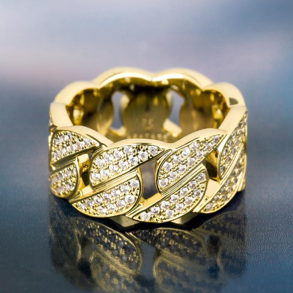 The Fantastic® - 10mm Mens Cuban Link Diamond Ring