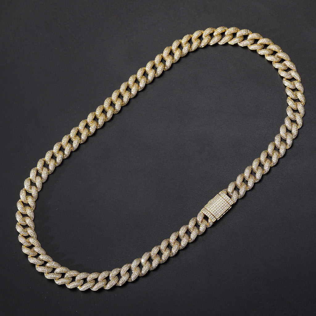 12mm Miami Cuban Link Chain