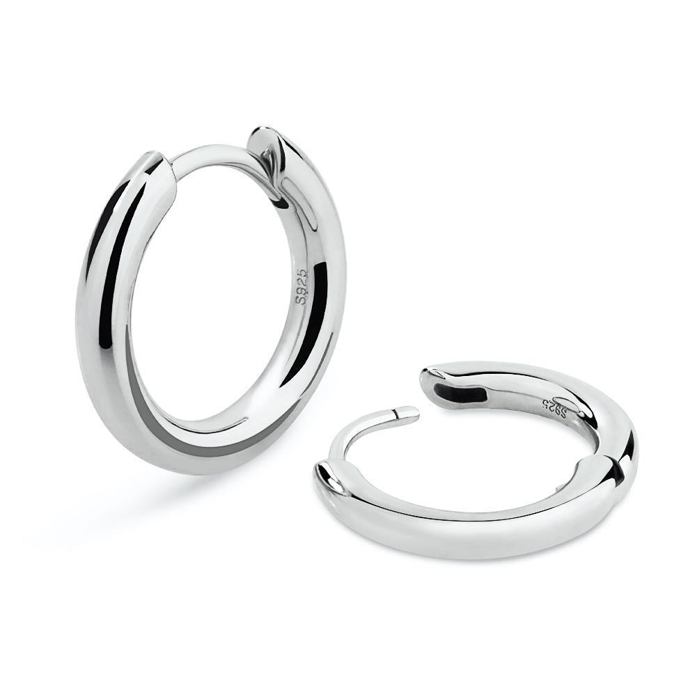 diamond mens hoop earrings