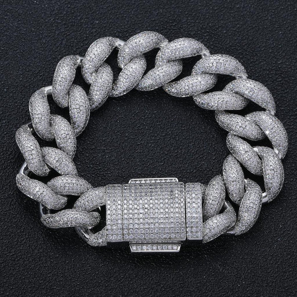 cuban link id bracelet