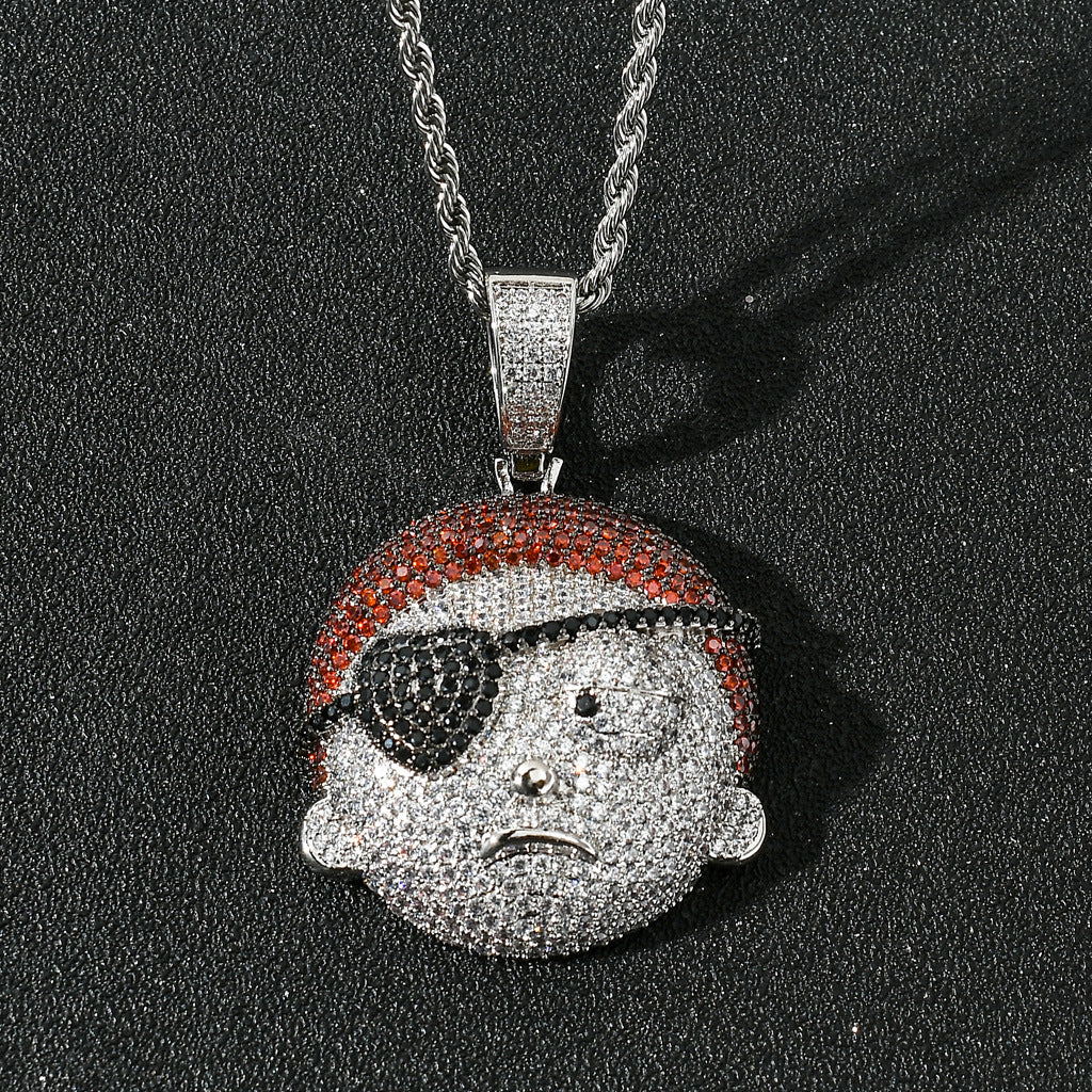 Diamond Morty Pendant