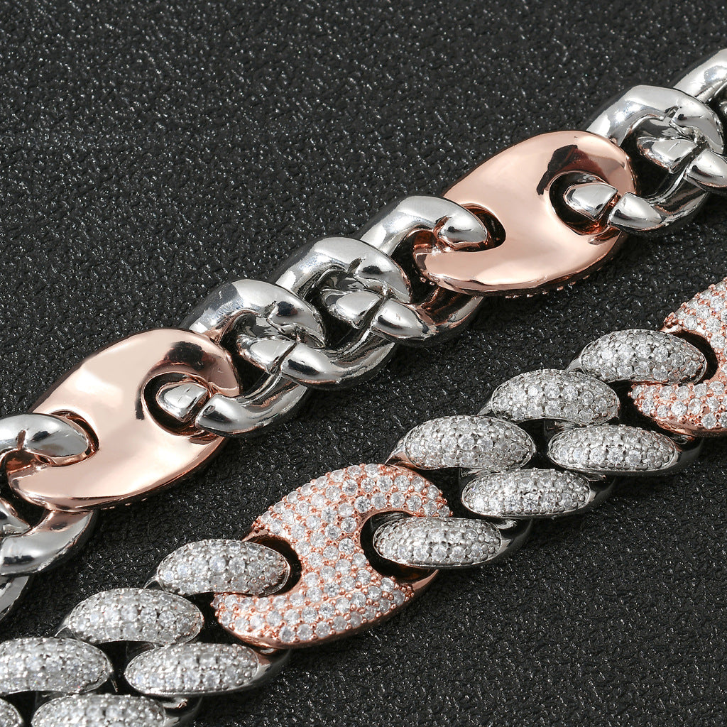 The Rich Icon VI® - 20mm Two-tone G-Link Bracelet