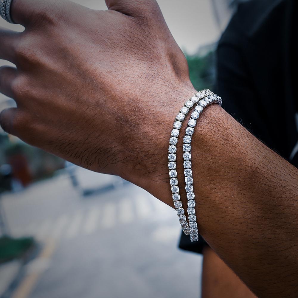 emerald cut tennis bracelet