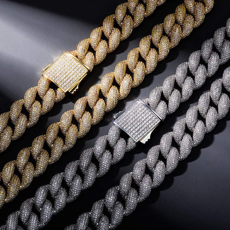 diamond cuban link necklace