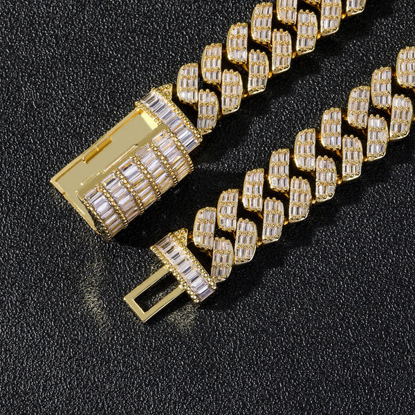 white gold cuban bracelet