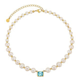 8mm Pearl Beaded Necklace
