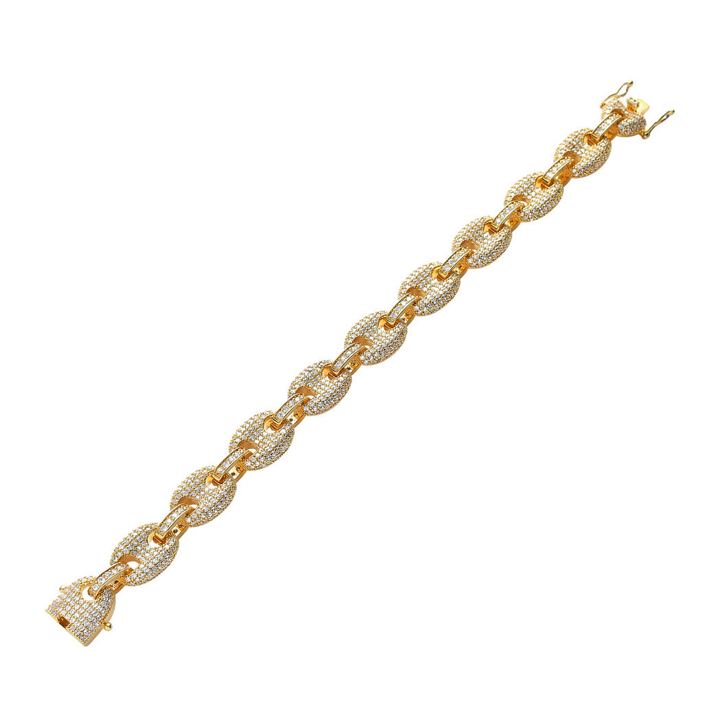 14k gold miami cuban link chain