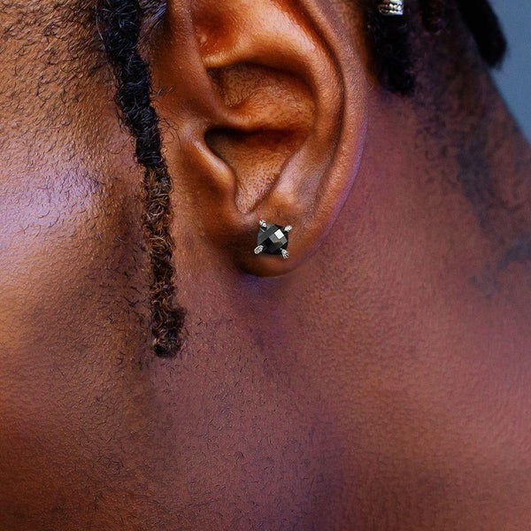 The Enthusiastic®- Ruby Diamond Stud Earring