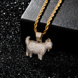 goat pendant necklace