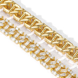 gold mariner link bracelet