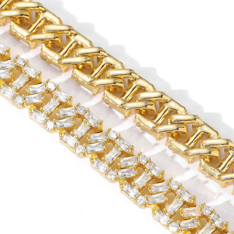 gold mariner link bracelet