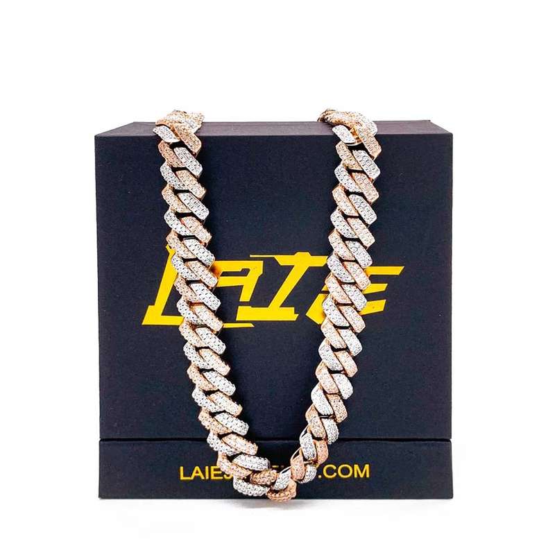 rose gold cuban link