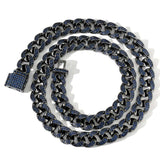 black cuban link chain