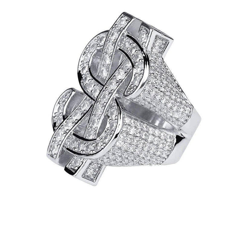 The Noble®II -  Dollar Sign Hip Hop Ring