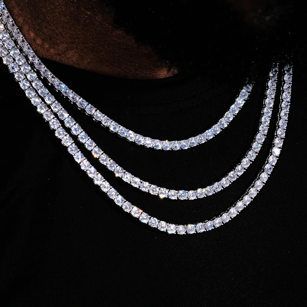 The Ice Age II® -  4mm Diamond Tennis Chain