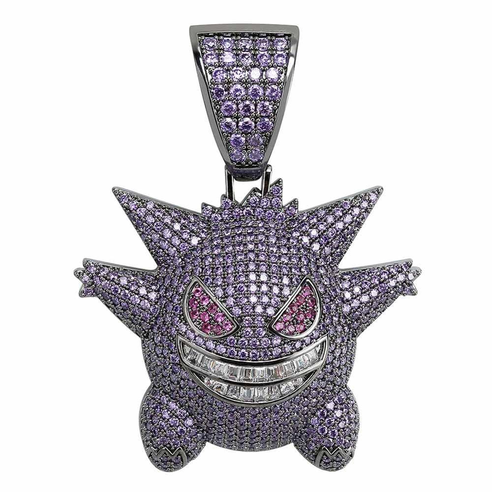 gengar gold pendant