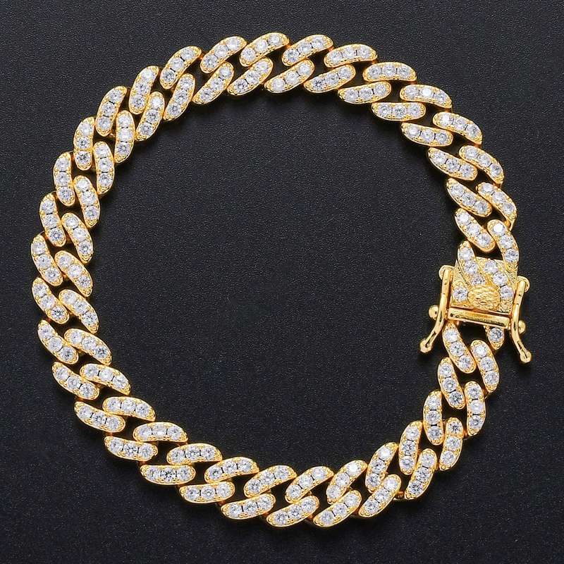 gold cuban bracelet