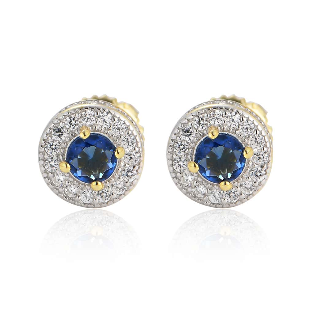 sapphire earring