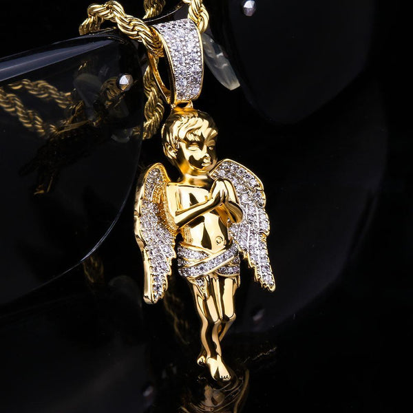 angel pendant necklace