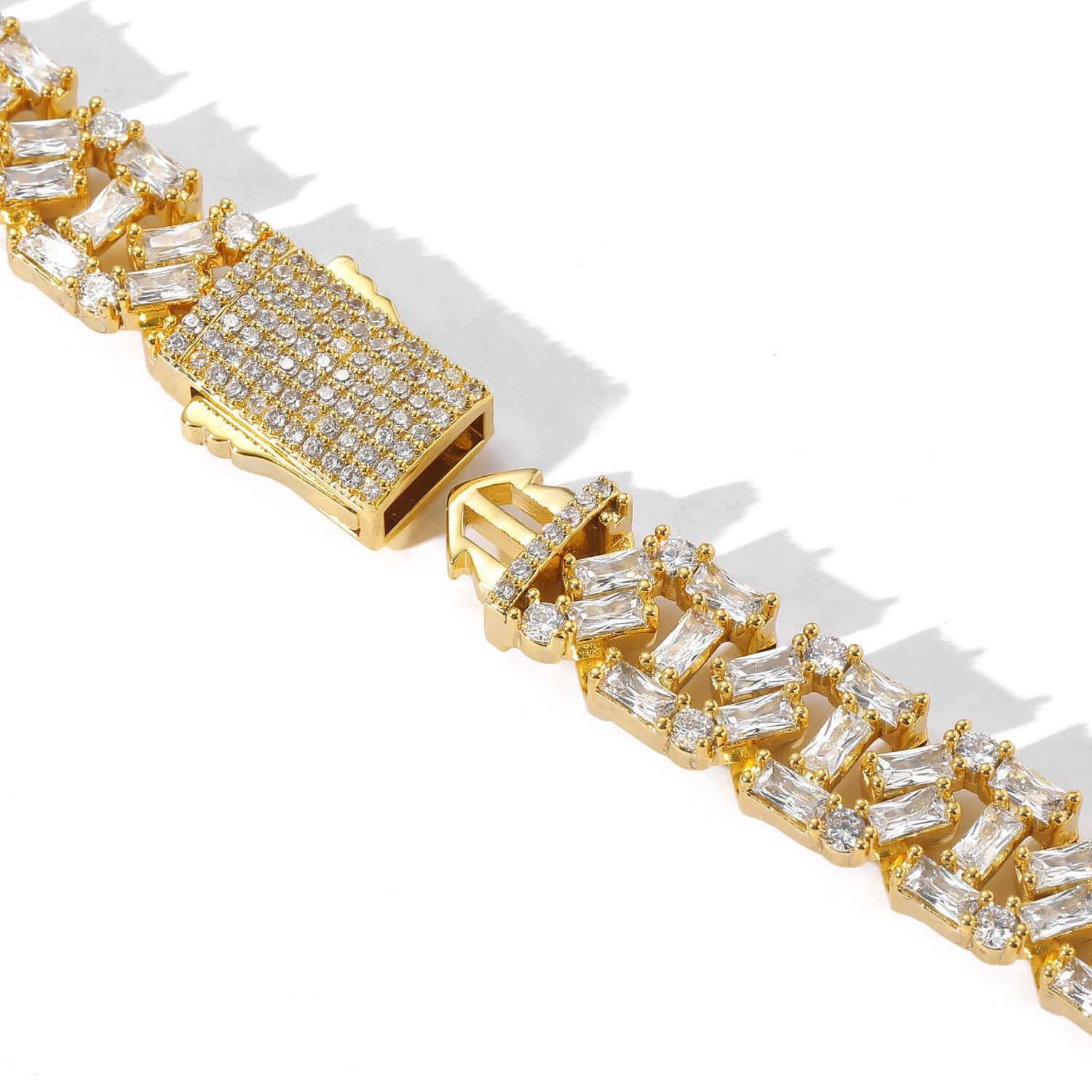 iced out baguette bracelet