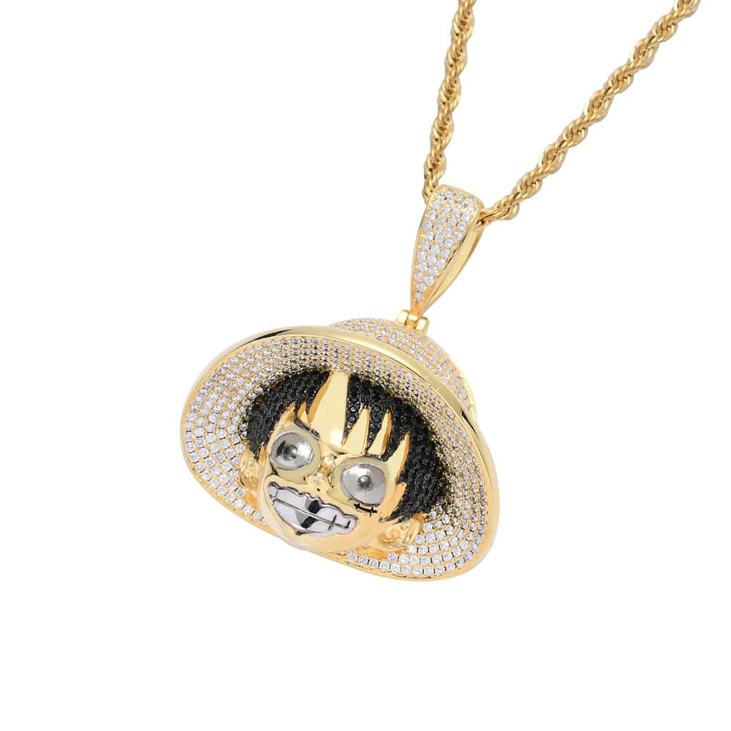 one piece mihawk necklace