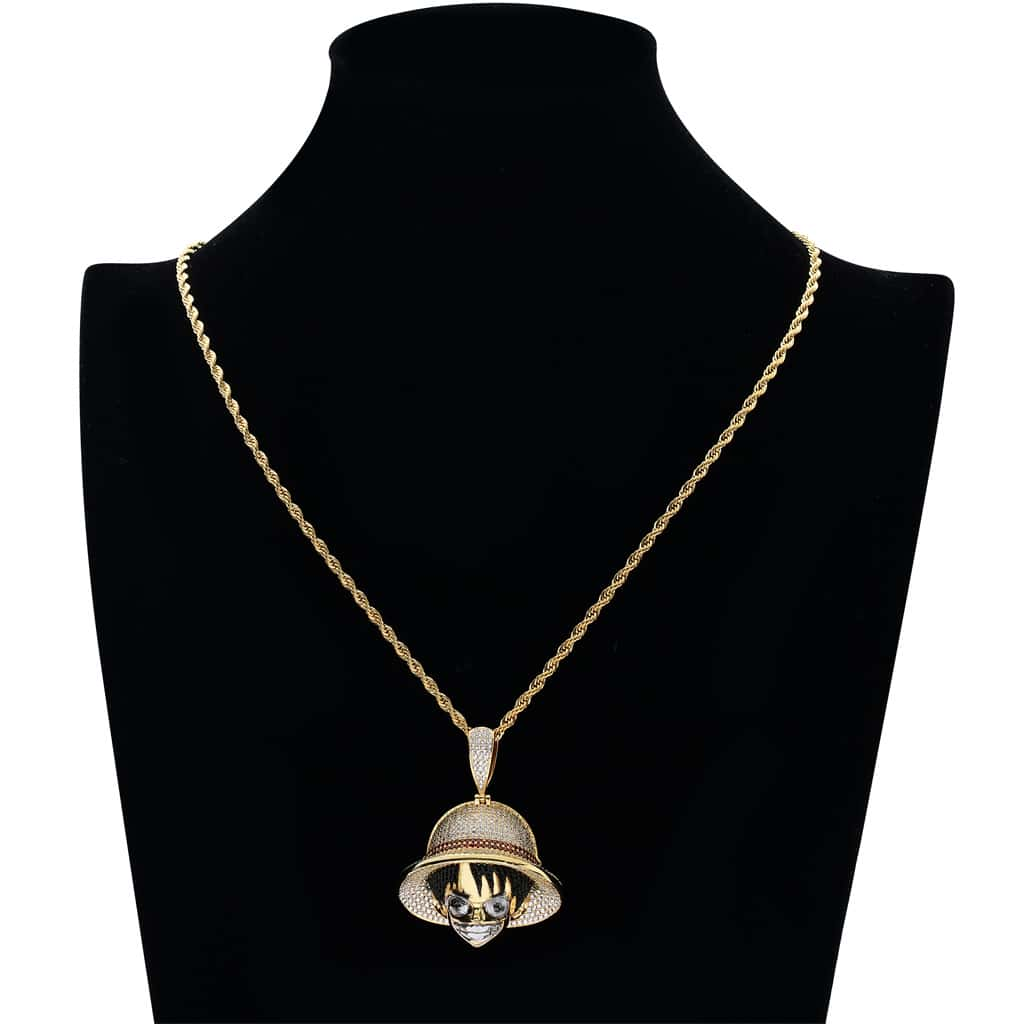 one piece zoro necklace