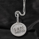 large name necklace