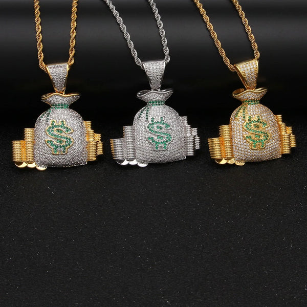 big iced out pendants