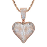 heart pendant necklace gold